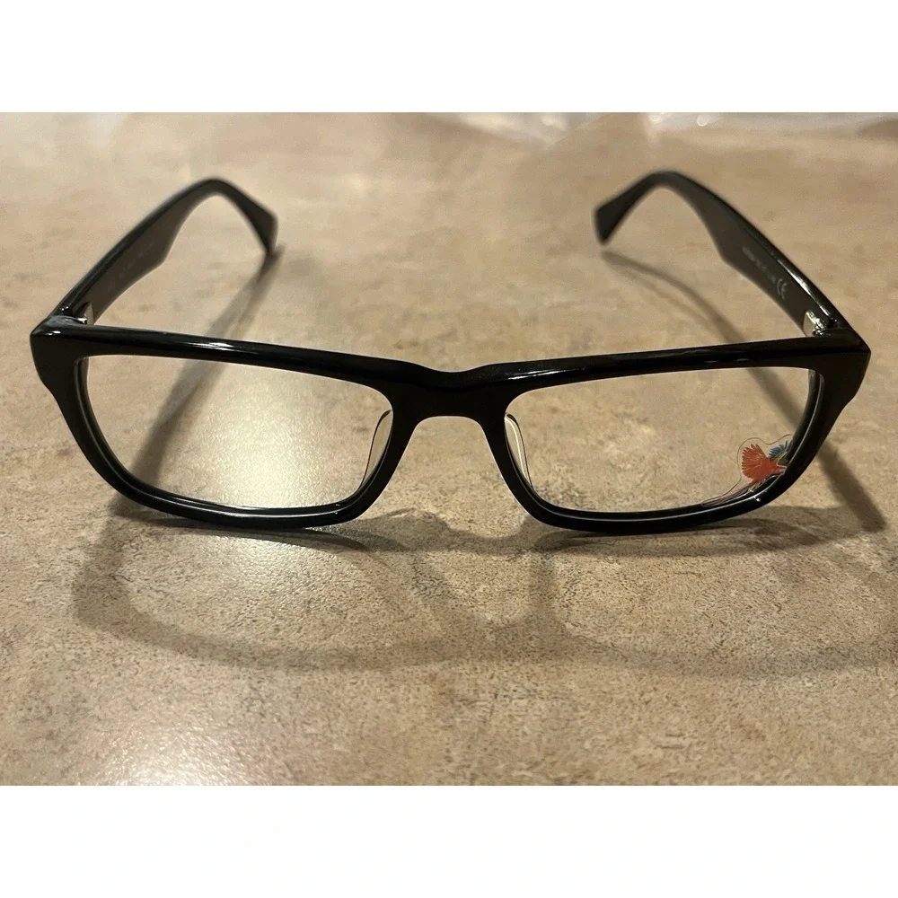 Maui Jim Eyeglasses Frames MJO2204-02 Black Rectangular Full Rim 53-17-143